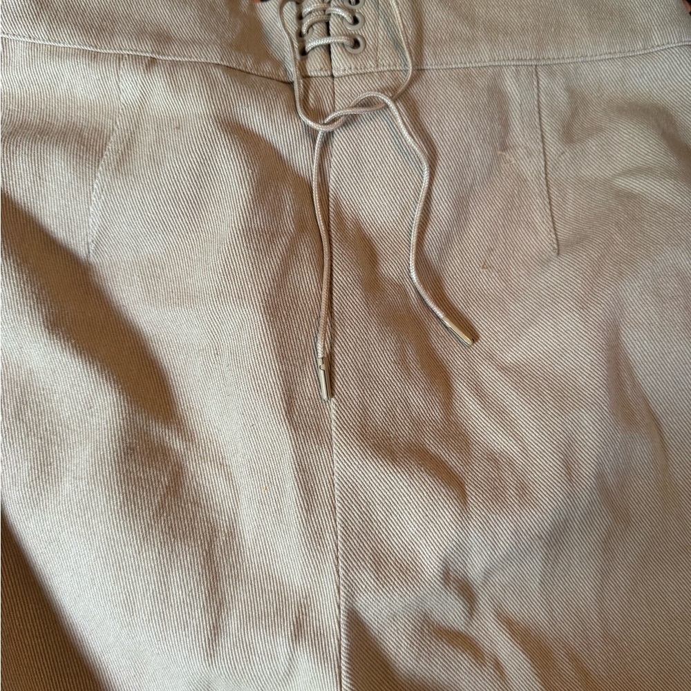 Good Alma Redwood Cotton Twill Trousers - Tan size Med - Picture 5 of 16